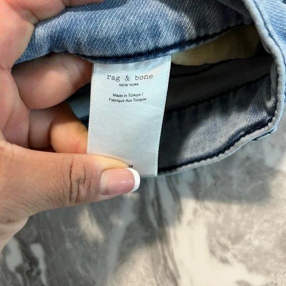 Men's Rag & Bone Jeans Size 34 Blue Denim - Picture 6 of 10